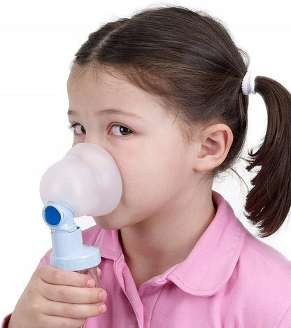 BIMBONEB Air Liquide nebulizator irygator Rinowash dla dzieci, biało-błękitny, 2w1, 2,9 kg