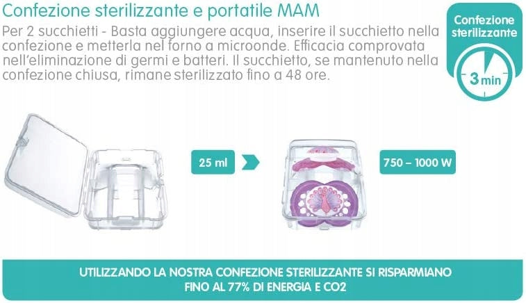 MAM ORIGINAL πιπίλα ηρεμίας x2 2-6 μηνών από καουτσούκ – φωτογραφία προϊόντος 2