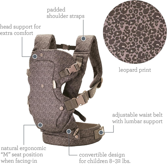 INFANTINO FLIP 4w1 nosidełko ergonomiczne 3,5 - 14,5 kg