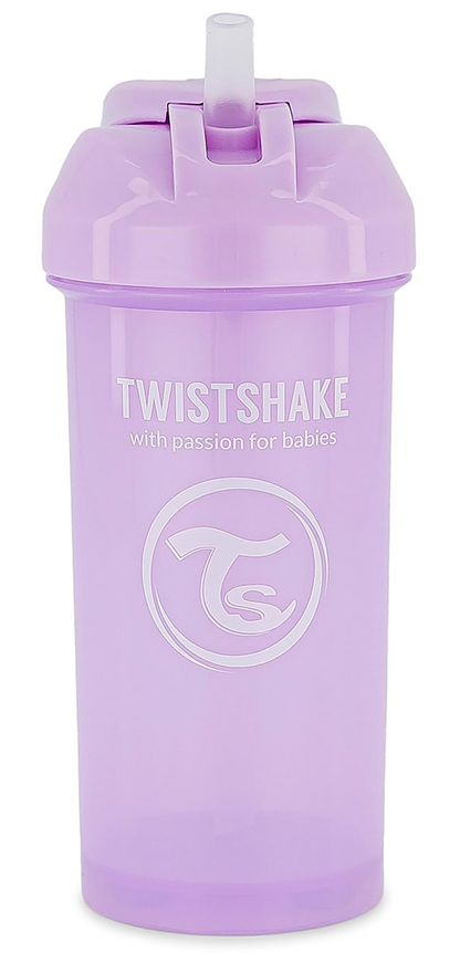 TWISTSHAKE Gobelet paille anti-fuite 360 ml 6 m+