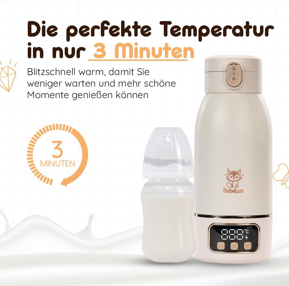 BEBELUX BebeWarm podgrzewacz PODRÓŻNY USB 3' – zdjęcie produktu 5