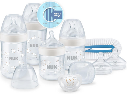 NUK set de biberons et accessoires Perfect Start Nature Sense 0-18