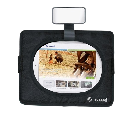 JANE 2en1 miroir de voiture pour surveiller bébé et étui pour tablette 20x26