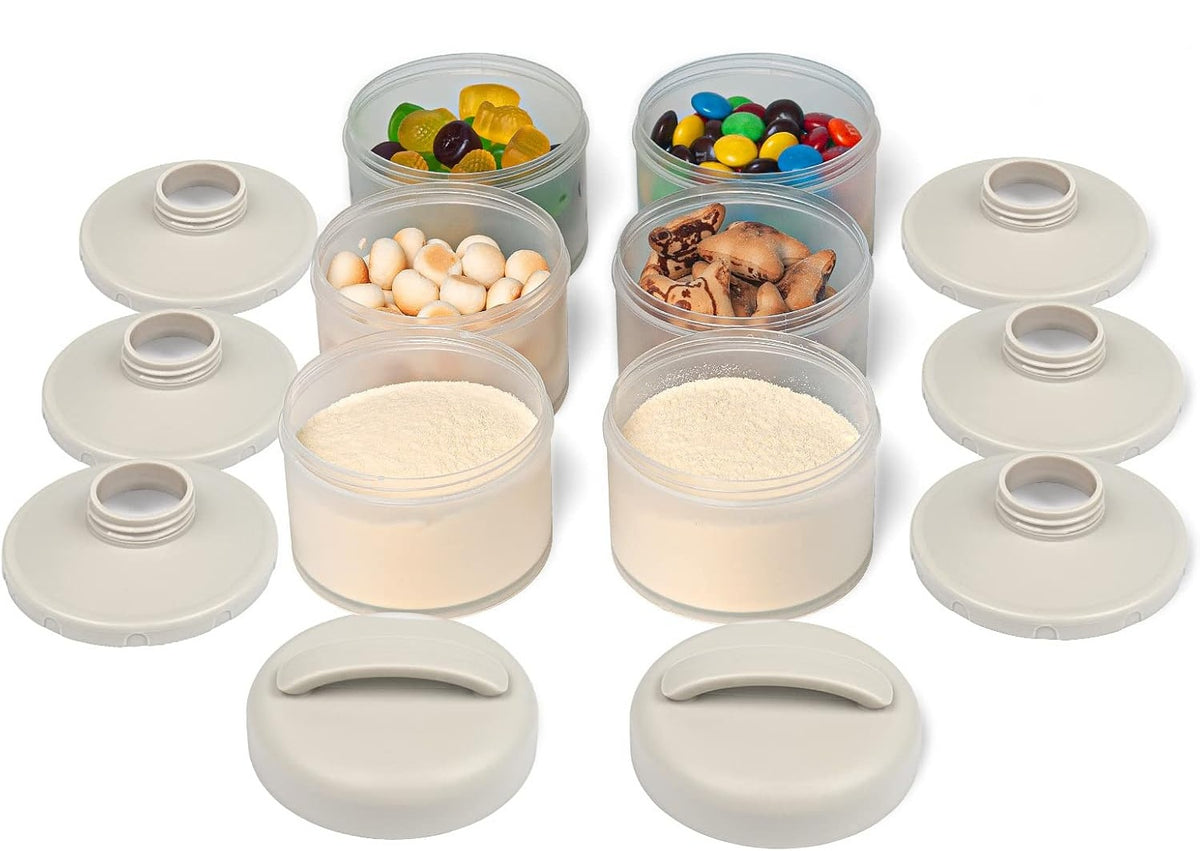TERMICHY formula milk and snack containers, 2 pieces, 6 x 60 g