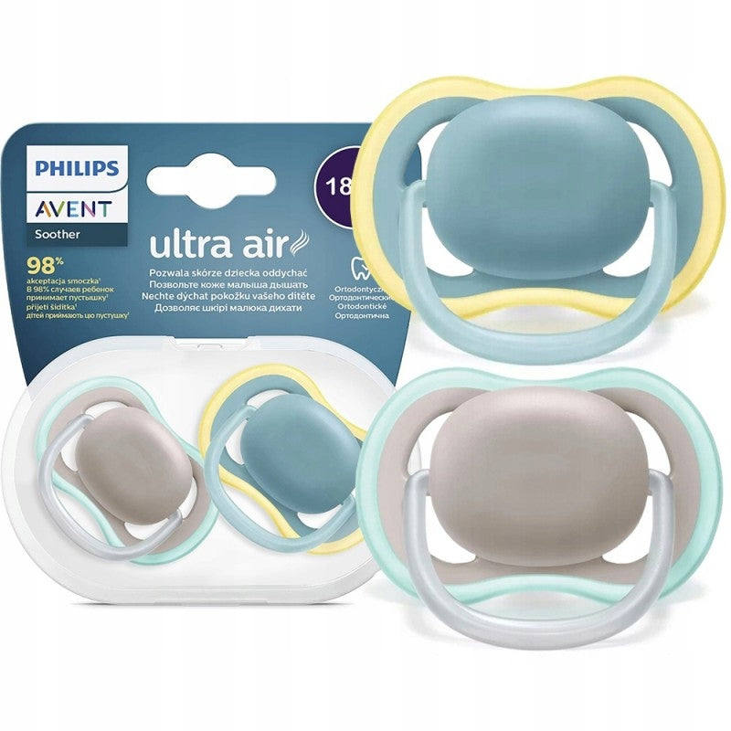 PHILIPS AVENT Ultra Air Schnuller x 2 ab 18 Monaten