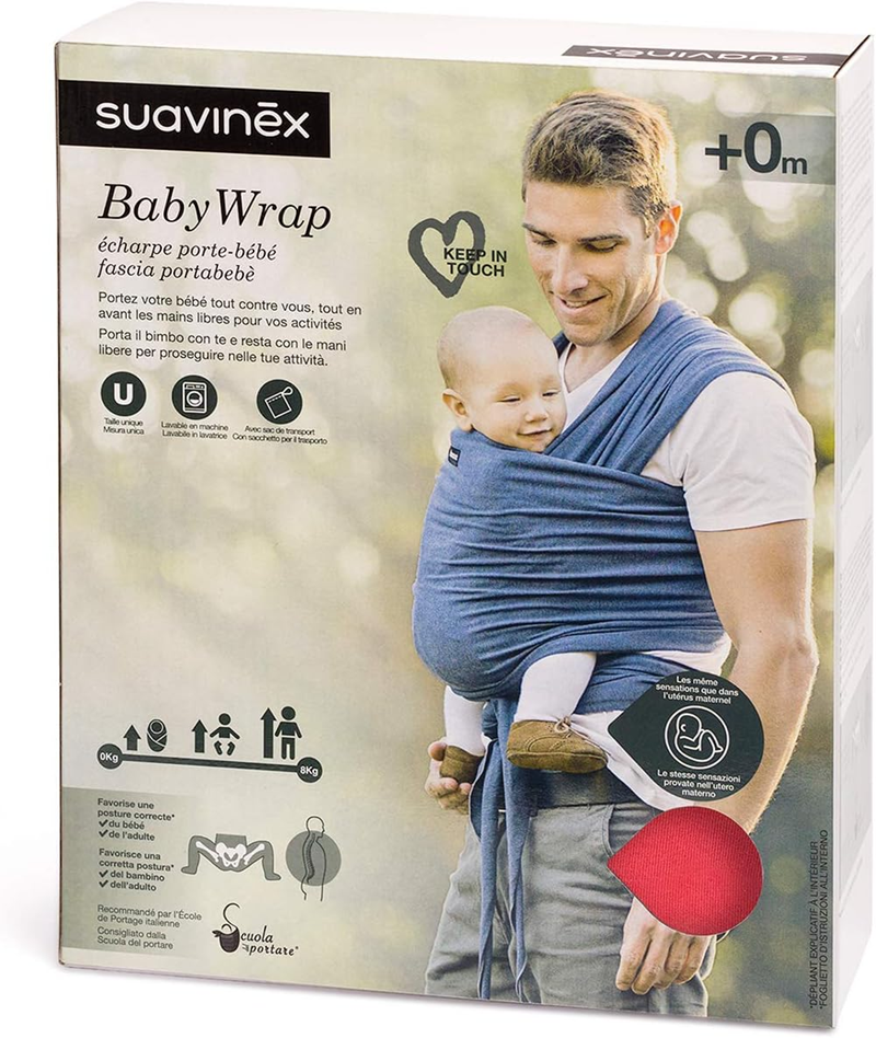 SUAVINEX écharpe de portage élastique 0-8 kg