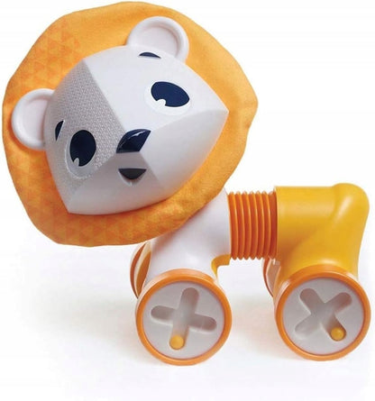 TINY LOVE Lion Leonardo jouet interactif roulant avec hochet 15x20 cm