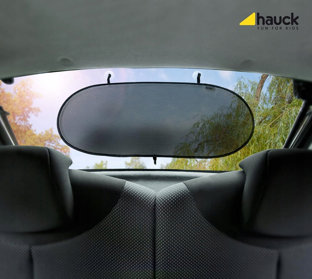 HAUCK Cloud Me pare-soleil pour vitre arrière de voiture 34 x 84 cm