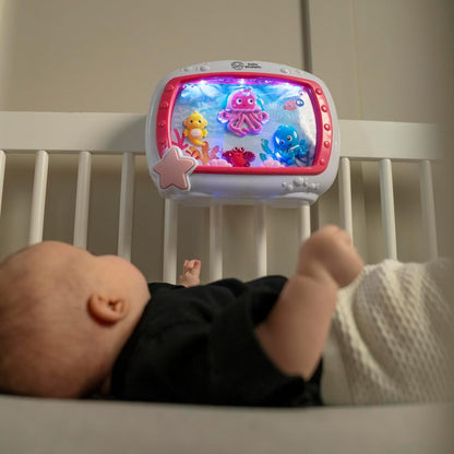 BABY EINSTEIN Rêves marins boîte à musique avec lumières + télécommande, 22 x 29 cm