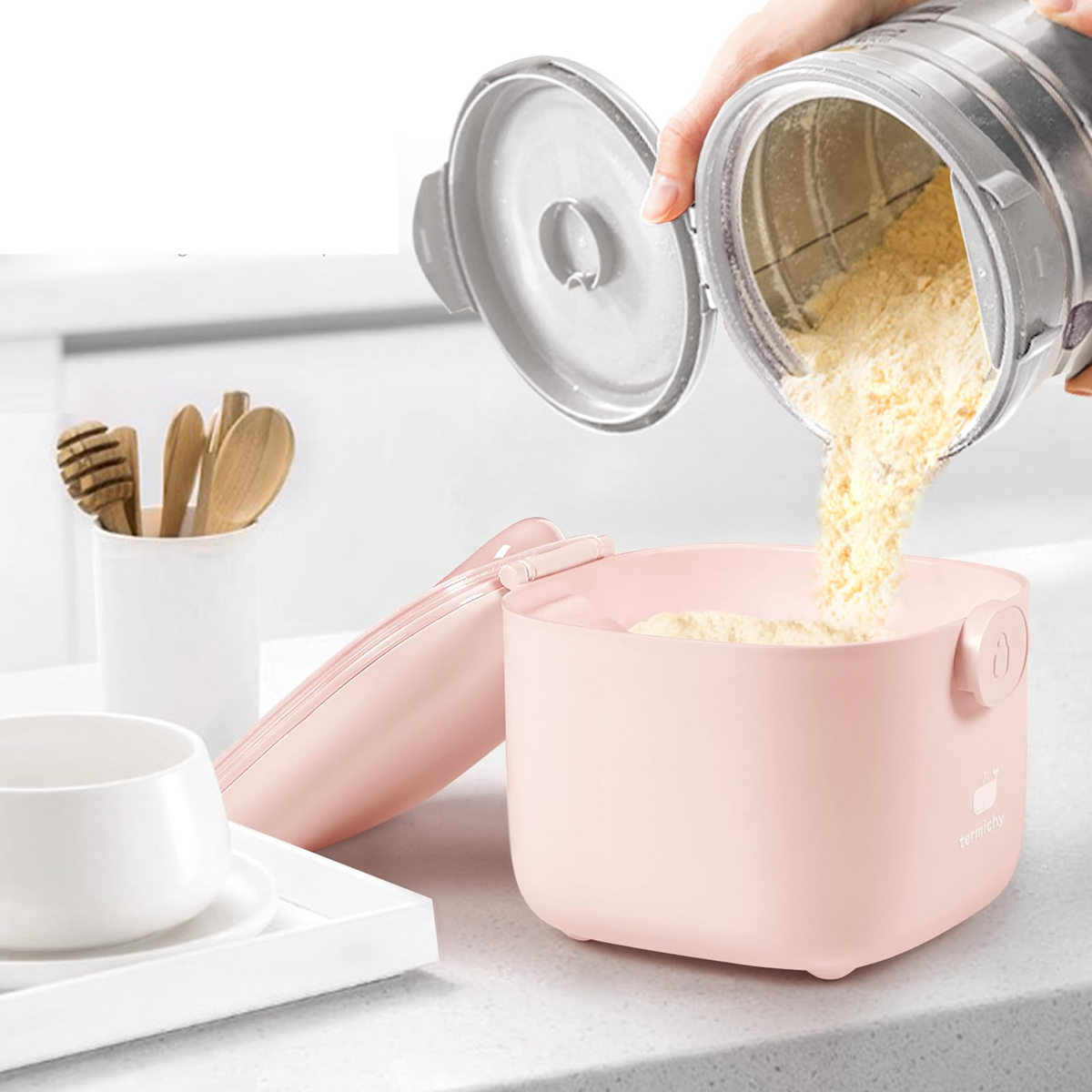 TERMICHY boîte doseuse de lait en poudre 800 ml 400 g + cuillère doseuse