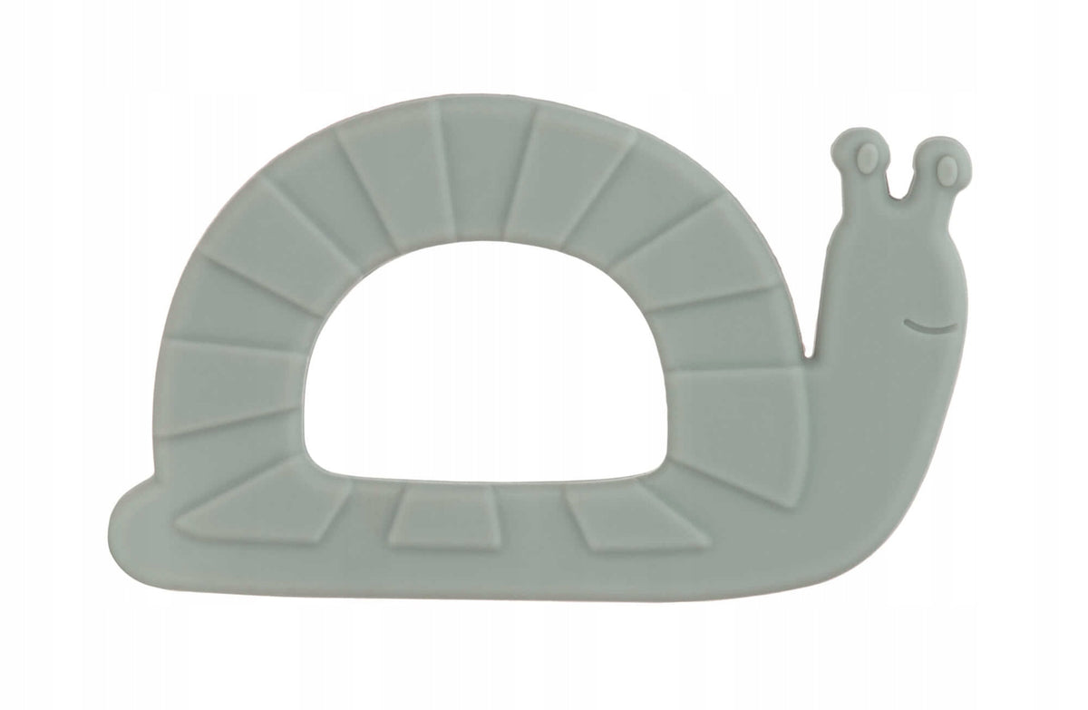 LASSIG anneau de dentition en silicone 6 x 11 cm ESCARGOT
