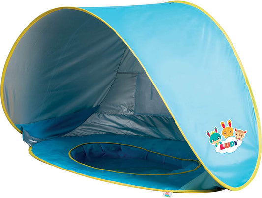 LUDI tente de plage PISCINE protection UPF50+