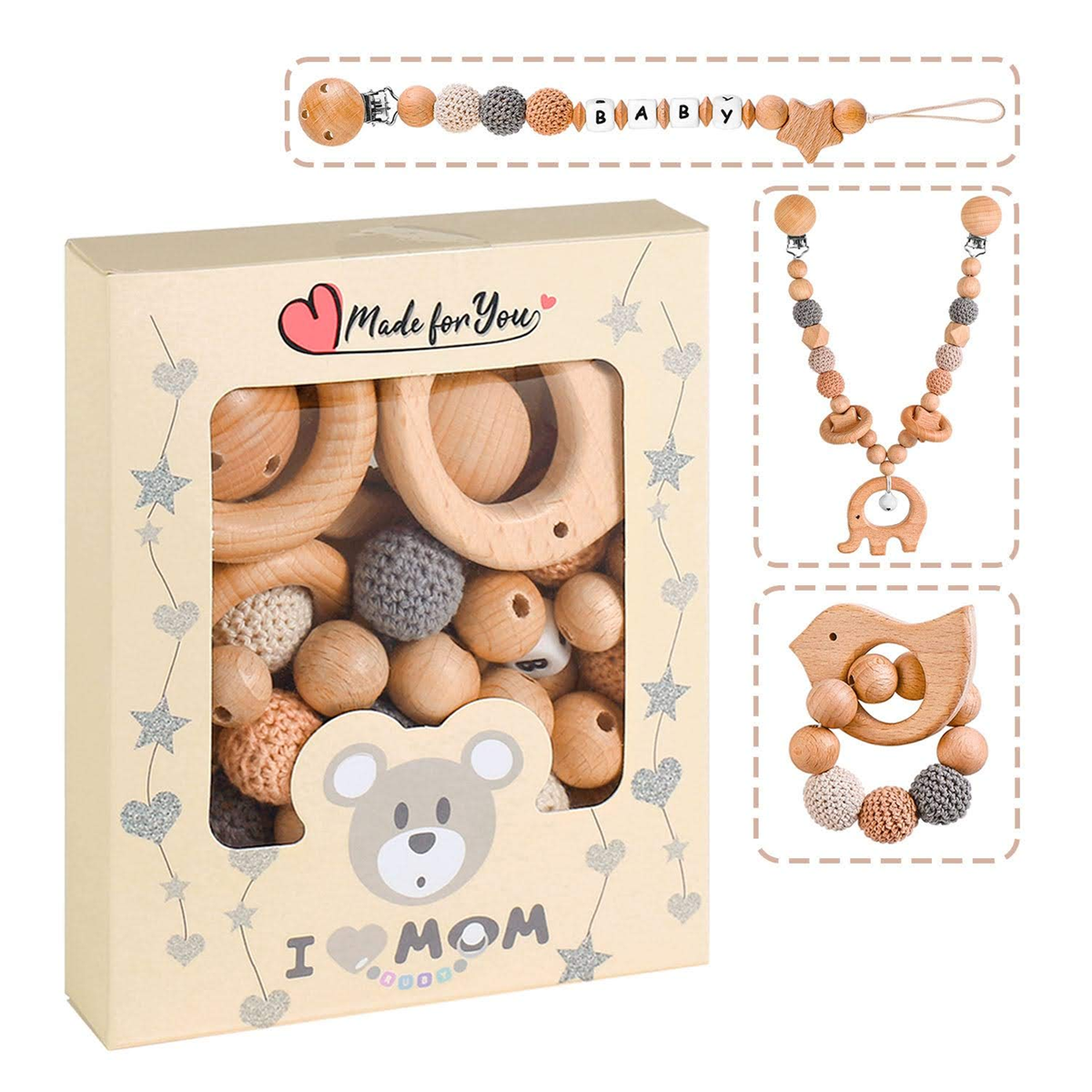 RUBY Artestar kit DIY pour attache-tétine