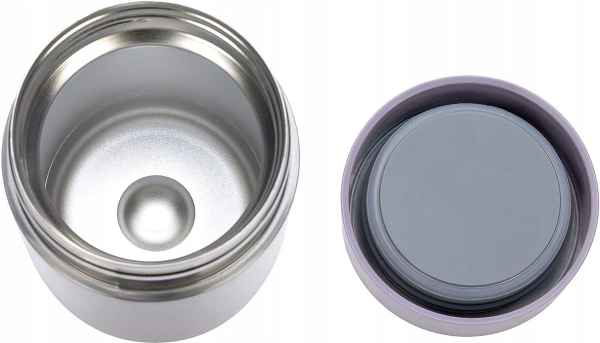 LASSIG Food Jar TERMOS OBIADOWY stal nierdzewna 480 ml fioletowy termos obiadowy ze stali nierdzewnej