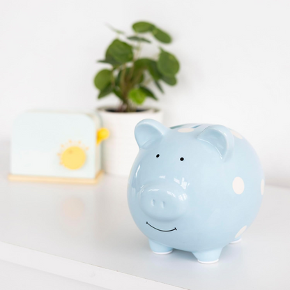 PEARHEAD Piggy Bank ceramiczna świnka skarbonka 14,5 x 18 cm