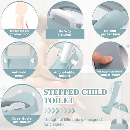 MUOIVG réducteur de toilette avec marchepied