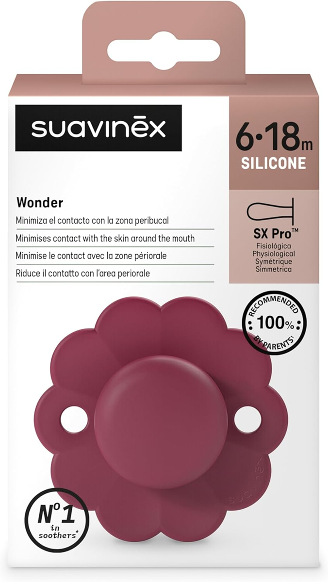 SUAVINEX Wonder smoczek uspokajający 6-18msc silikon SX PRO