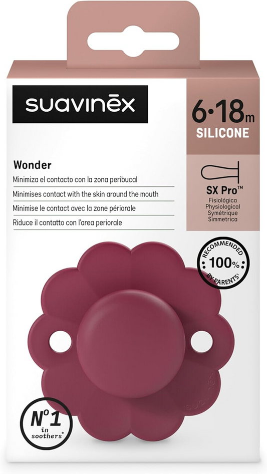 SUAVINEX Wonder smoczek uspokajający 6-18msc silikon SX PRO