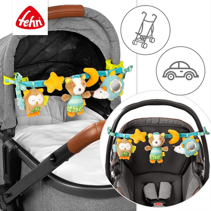 FEHN łańcuch zawieszka do wózka, łóżeczka, fotelika FehnLand ŚPIĄCY LAS 49 cm – zdjęcie produktu 3