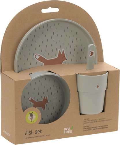 LASSIG set de vaisselle sans mélamine Little Forest Fox