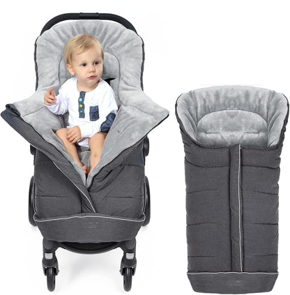 MIRACLE BABY sac de couchage universel doublé pour poussette