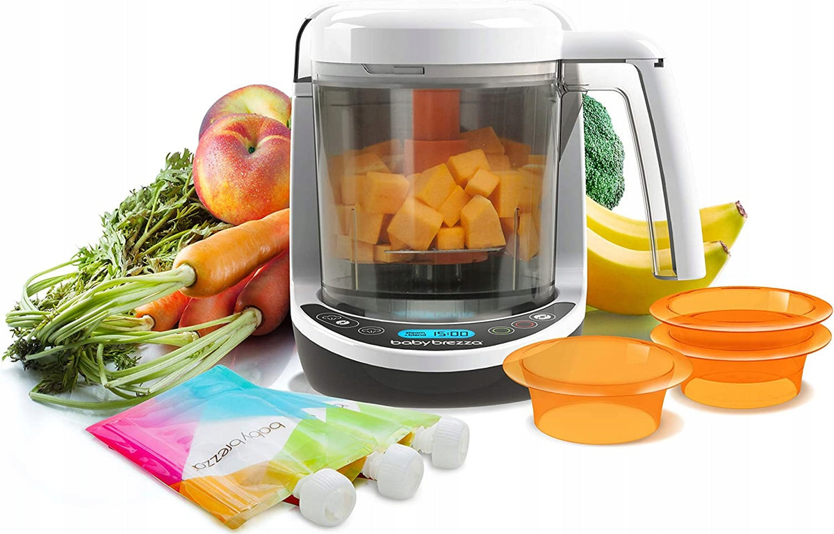 BABY BREZZA Deluxe 3-en-1 cuiseur vapeur mixeur 900 ml