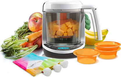 BABY BREZZA Deluxe 3-en-1 cuiseur vapeur mixeur 900 ml