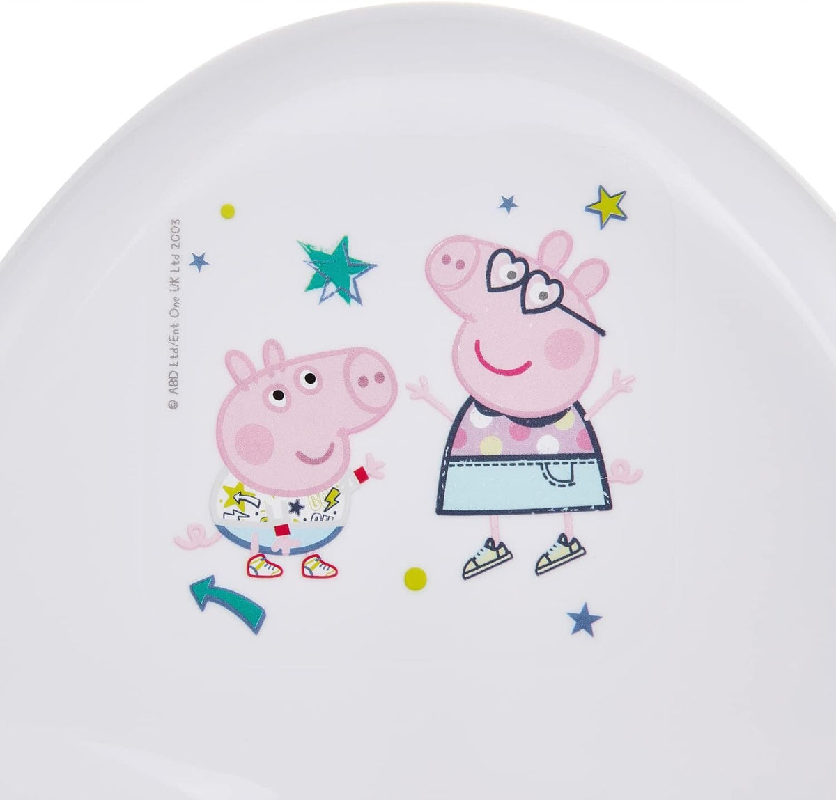 KEEEPER Świnka Peppa nocnik 18 m+ biały z antypoślizgowymi nóżkami i ergonomicznym siedziskiem