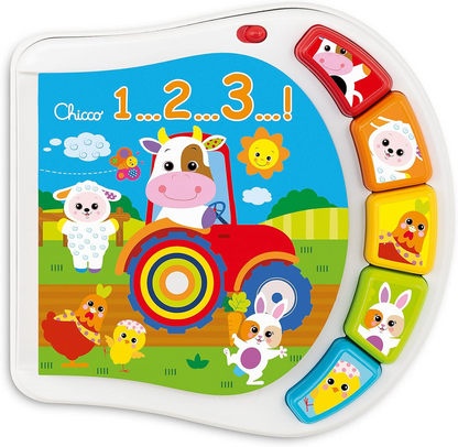 CHICCO Counting Farm electronic educational book