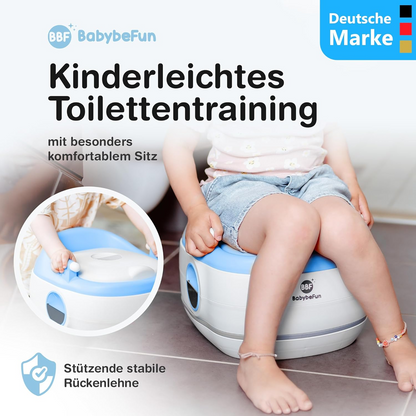 BABYBEFUN 3en1 pot réducteur marchepied