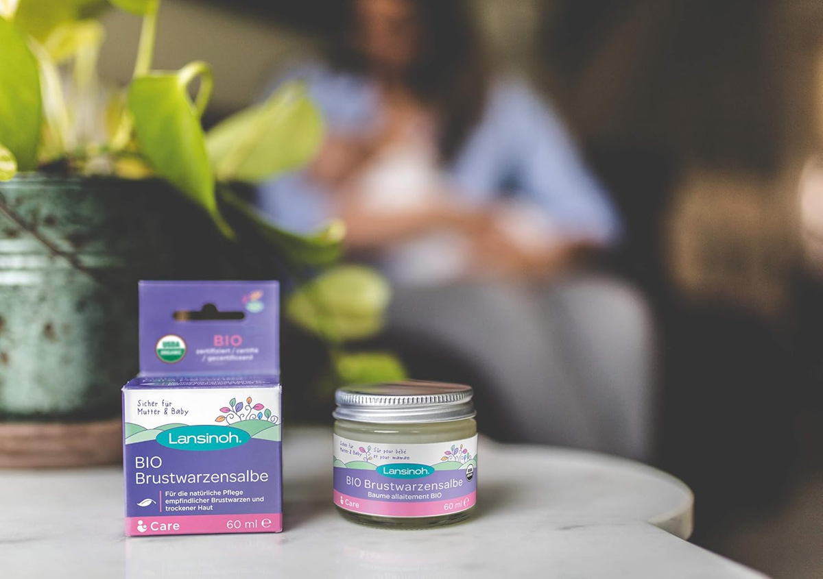 LANSINOH BIO pommade pour mamelons destinée aux mamans 60ml