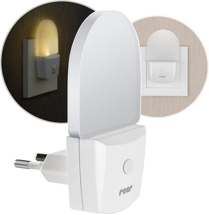 REER NightGuide veilleuse LED à brancher avec interrupteur 6 x 9,5 cm