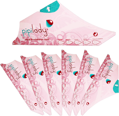 PIPILADY aide pour les femmes à uriner en position debout 7 pièces