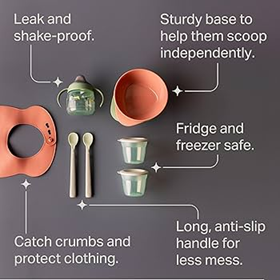 TOMMEE TIPPEE ensemble de vaisselle et accessoires 8 pièces.