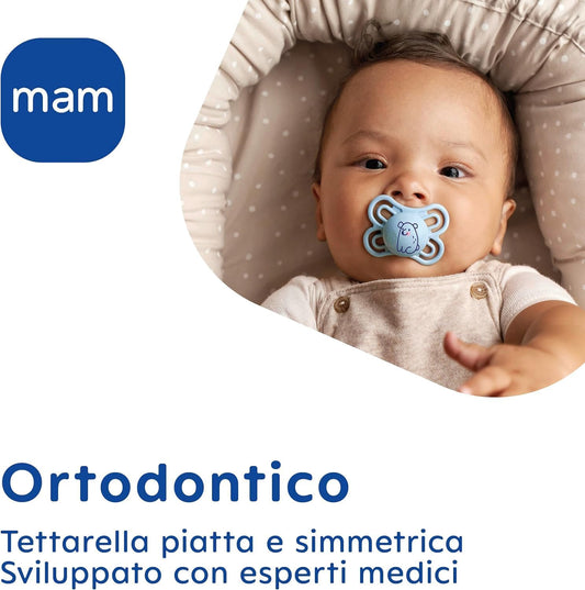 MAM Original pacifier x2 2-6m winter edition