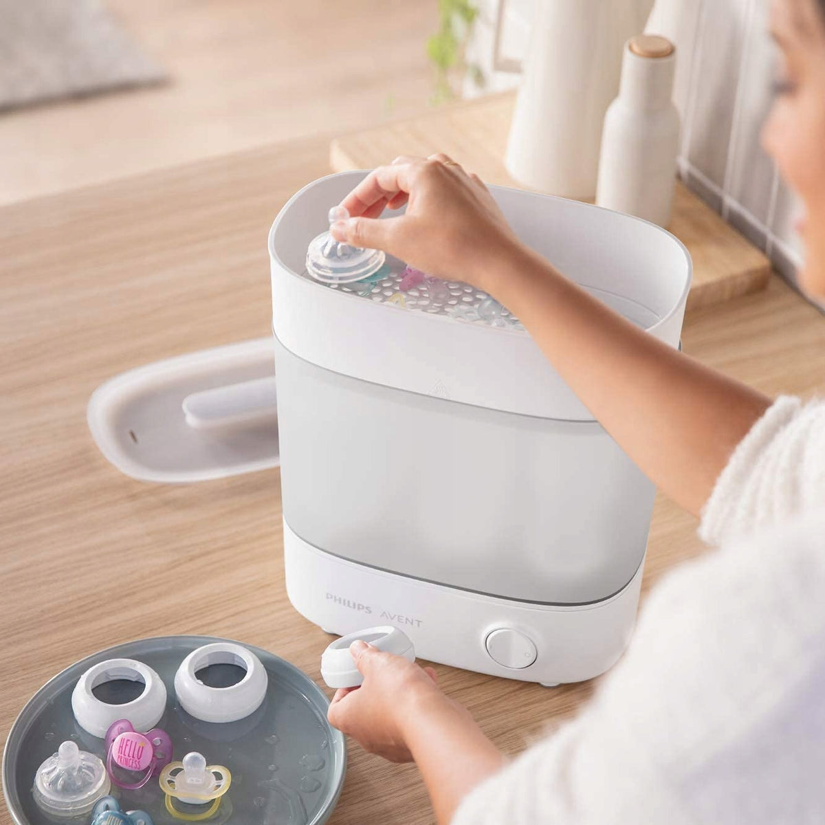 PHILIPS AVENT elektryczny sterylizator parowy – zdjęcie produktu 4