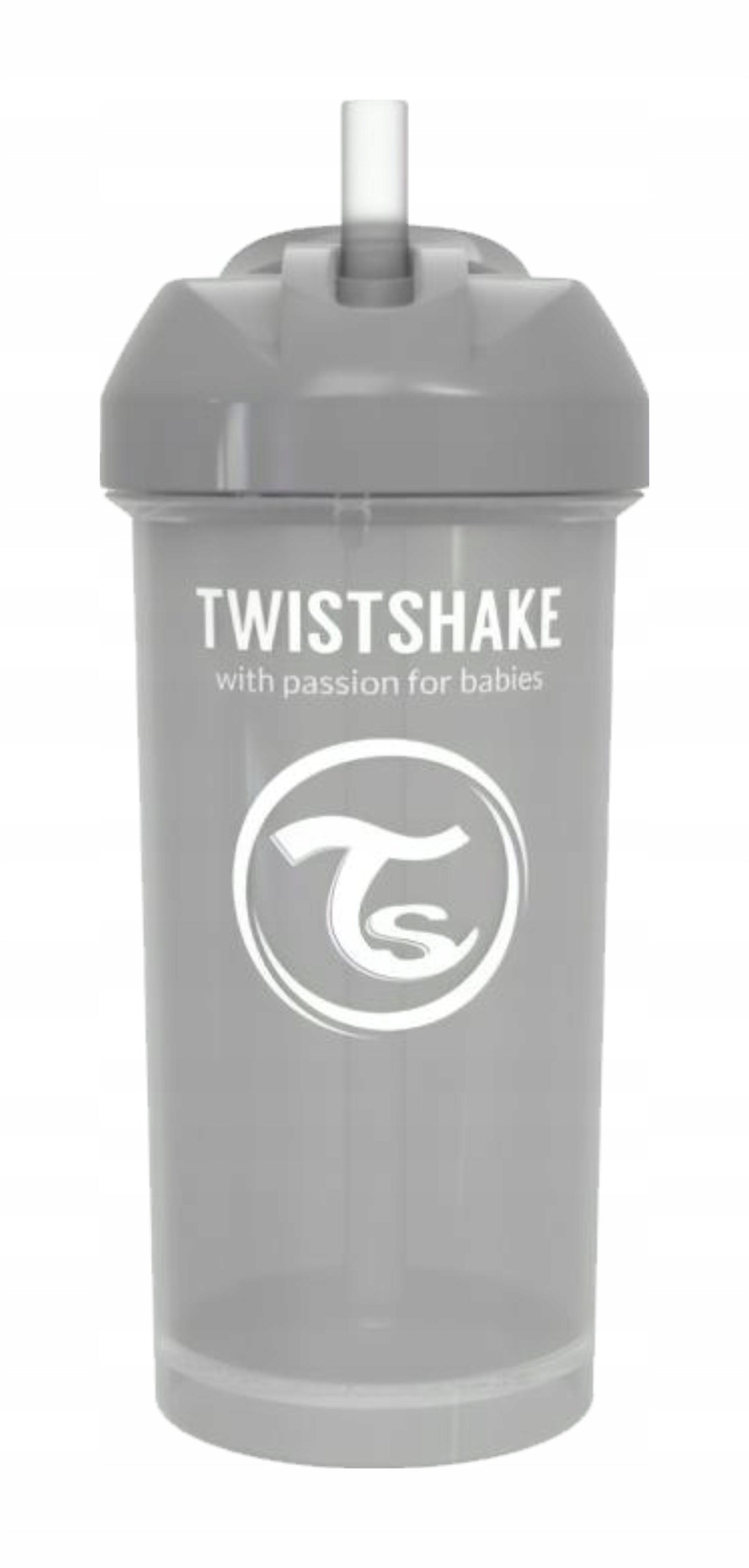 TWISTSHAKE Straw Cup kubek niekapek ze słomką 360 ml 6 m+