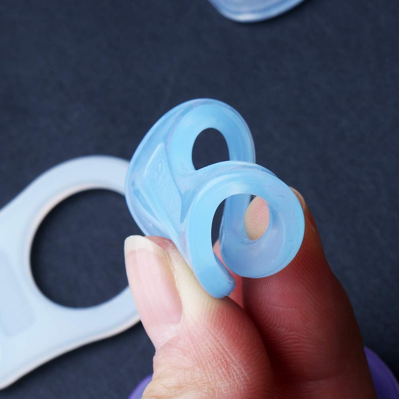 BABY poignées en silicone pour chaînes de sucette 8 pièces