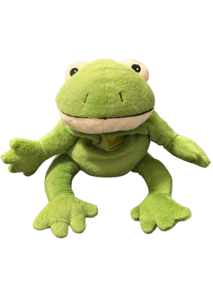 WARMIES bouillotte chauffante aux herbes 25 x 35 cm GRENOUILLE