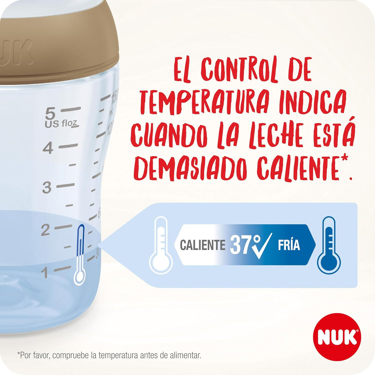 NUK Perfect Match butelka dla niemowląt 3m+ 260ml x2 – zdjęcie produktu 3