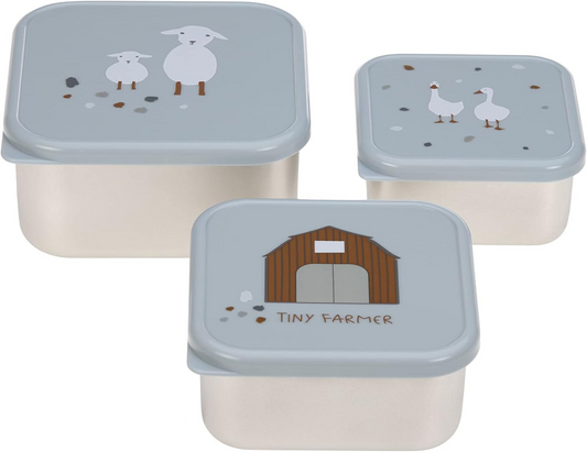 LASSIG Snackbox snack boxes x 3