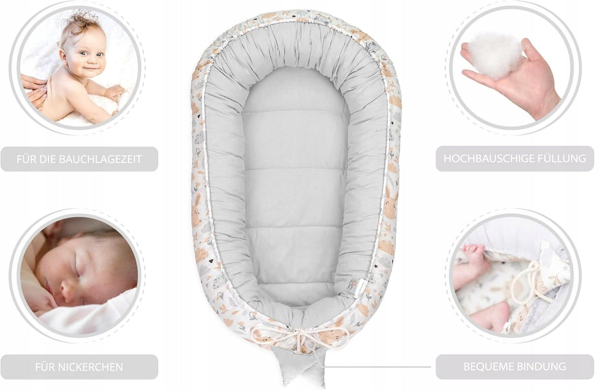 TOTSY BABY dětský kokon hnízdo 90 x 50