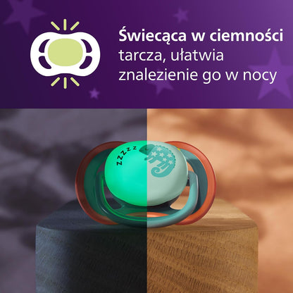 Philips Avent Ultra Start Night smoczki 0-2m x2 — zdjęcie 5