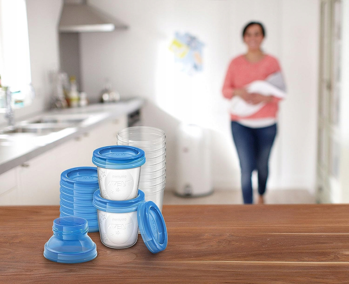 PHILIPS AVENT récipients alimentaires x10 + adaptateurs