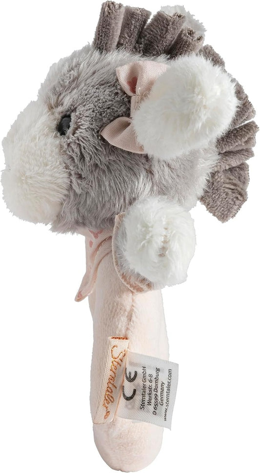 STERNTALER Osiołek Emmi przytulanka z grzechotką 14 x 14 cm "N