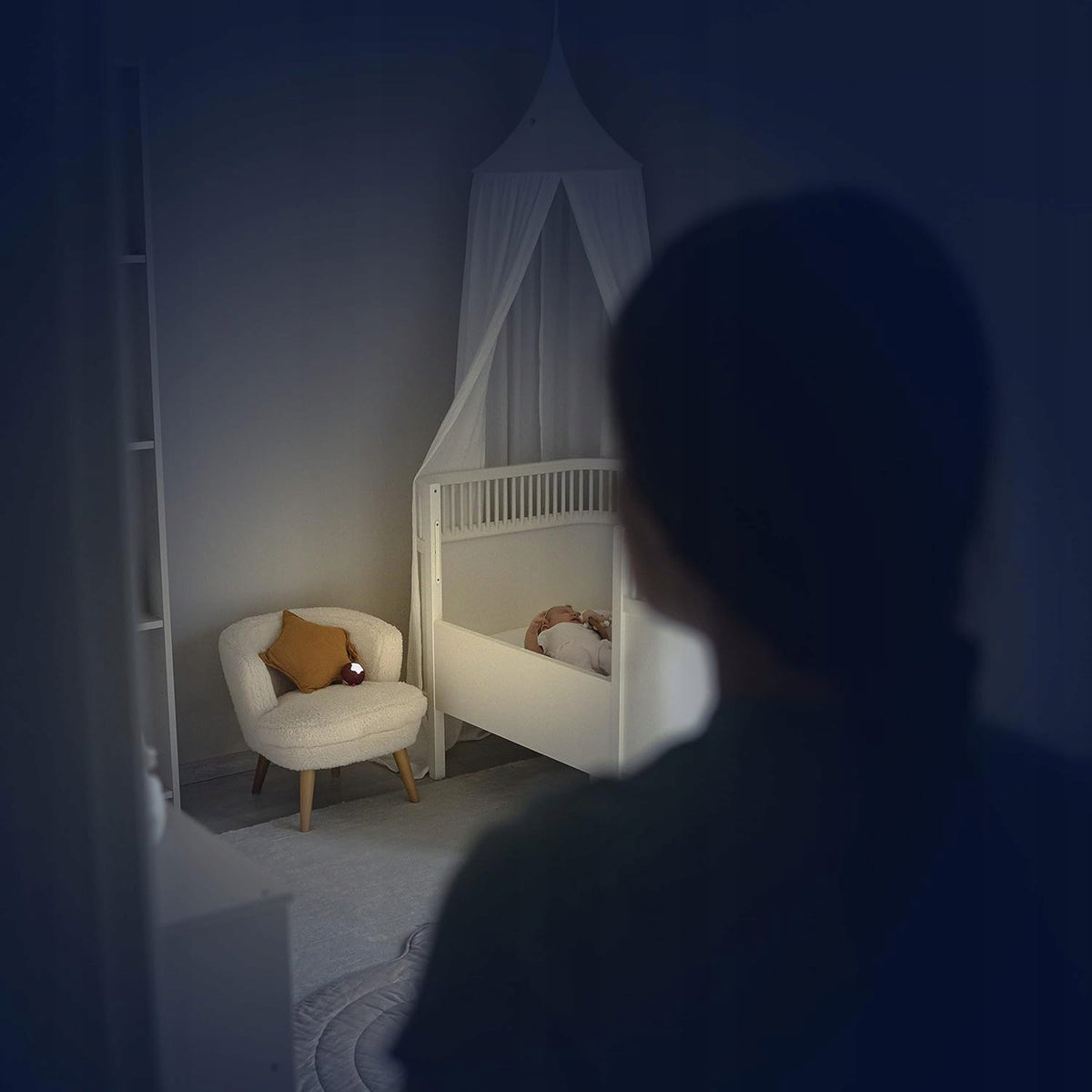 PABOBO Little Moon przenośna lampka nocna LED 6,5 cm – zdjęcie produktu 8