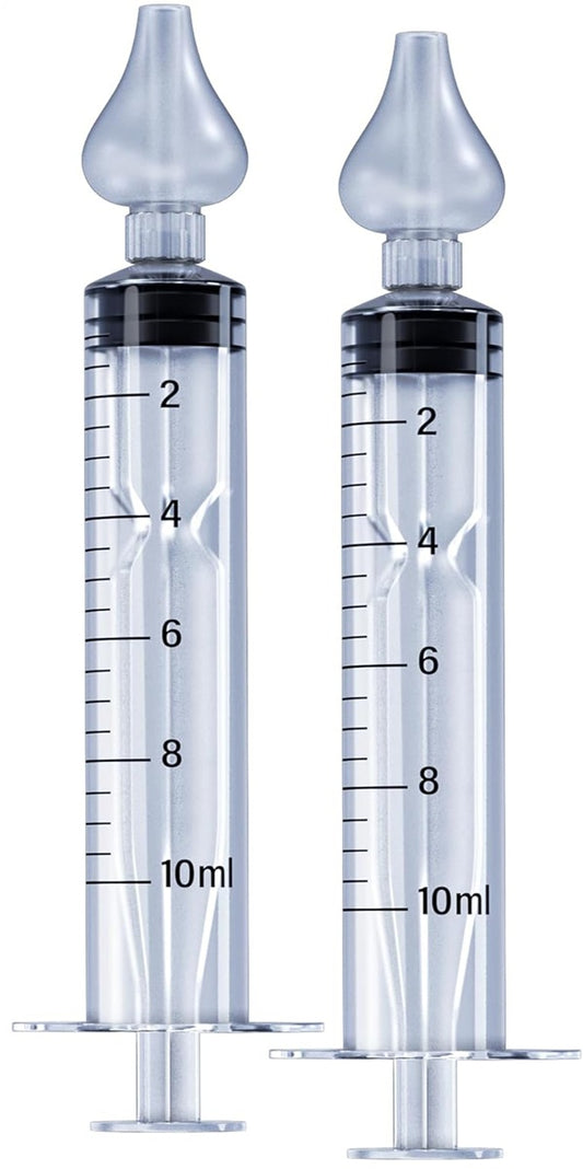 PORTENTUM irygator strzykawki do nosa 2 sztuki 10 ml "N