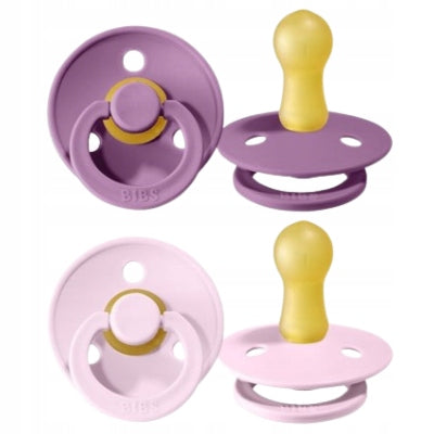 BIBS COLOUR sucettes apaisantes 2pack caoutchouc 6mois+