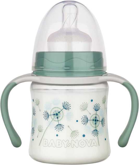 BABYNOVA Learner Bottle butelka 150 ml wolny przepływ 0-24 m