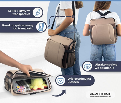 MOBICLINIC Monkey scaun de masă portabil pentru copii Înălțător